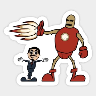 The Ferric Man Sticker